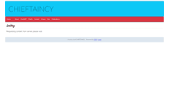 Desktop Screenshot of chieftaincy.org
